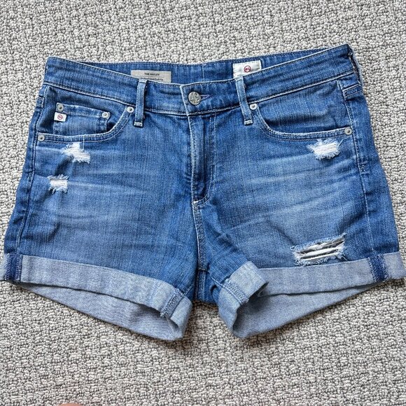 AG The Hailey Ex-Boyfriend Roll-Up Shorts - Picture 2 of 12